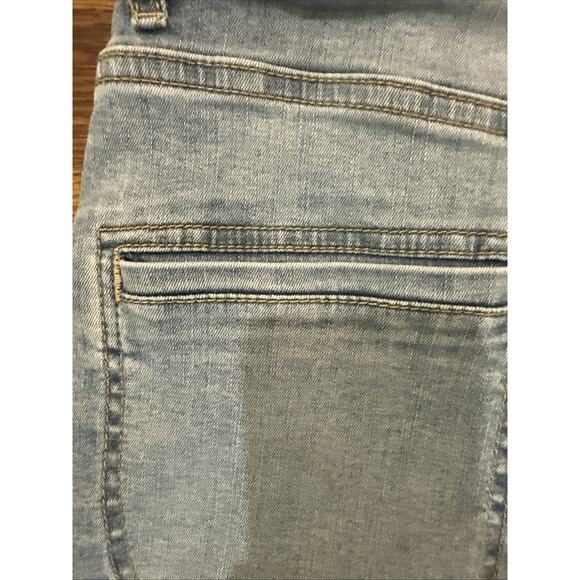 Knox Rose Jeans Blue Utility Patch Pocket Size 6 Flared - Picture 16 of 16